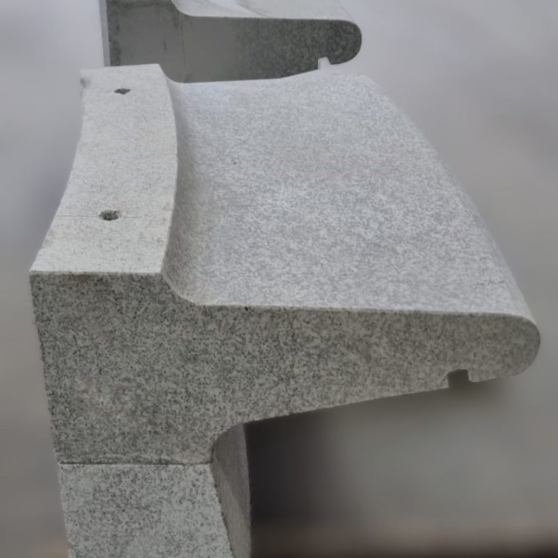 Parkbenk grå